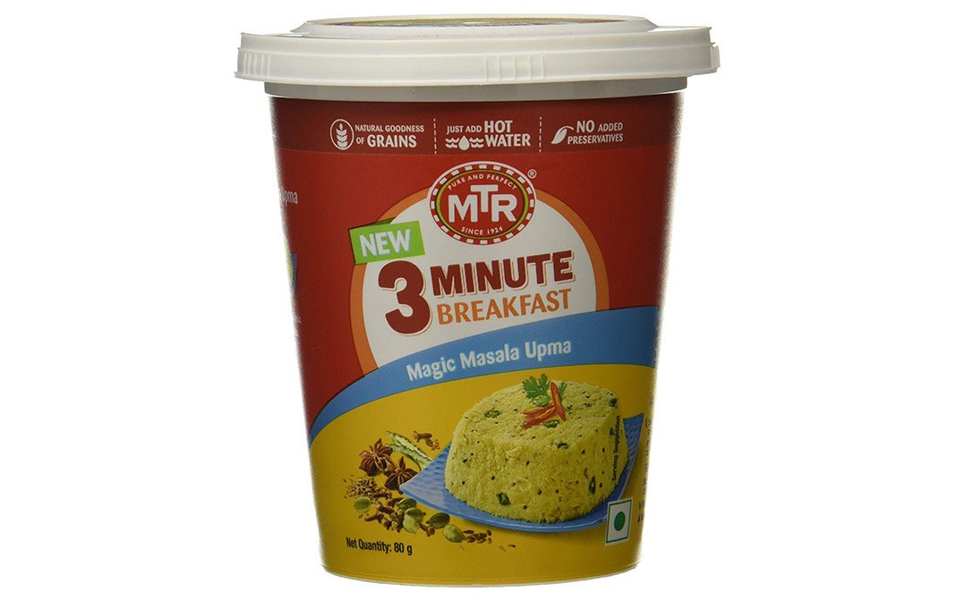 MTR Magic Masala Upma - 3 Minutes Breakfast   Tub  80 grams